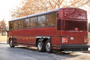 Ambassador Bus (Exterior, Rear, Driver’s Side)