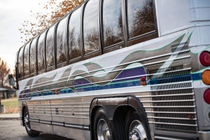 Limo Bus (Exterior, Rear, Driver’s Side)